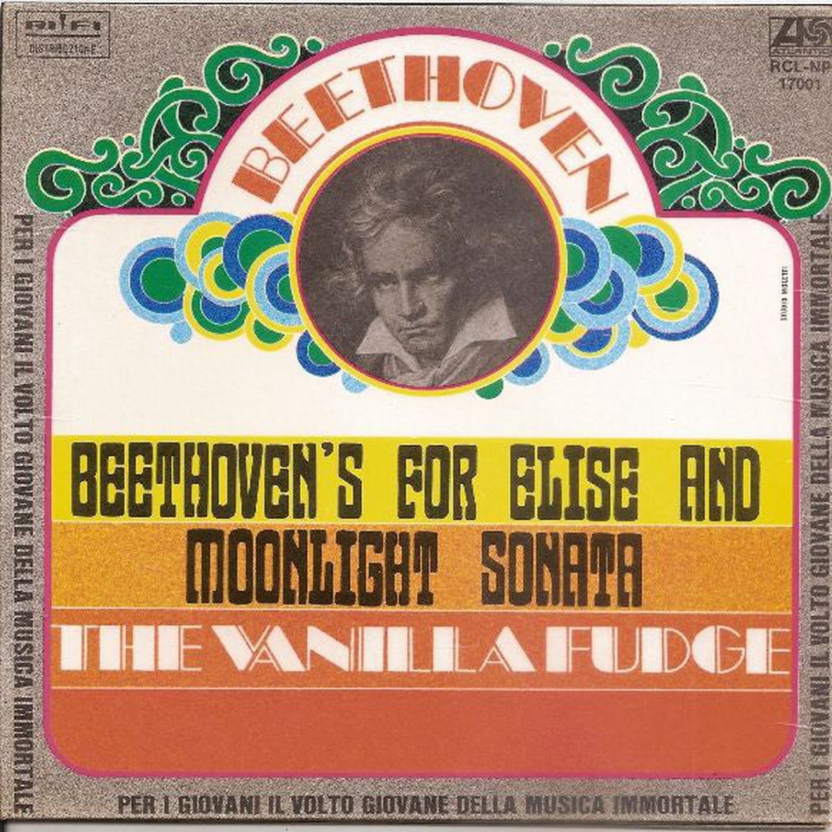 Beethoven - The Vanilla Fudge - Beethovens For Elise And Moonlight Sonata (7) - USED