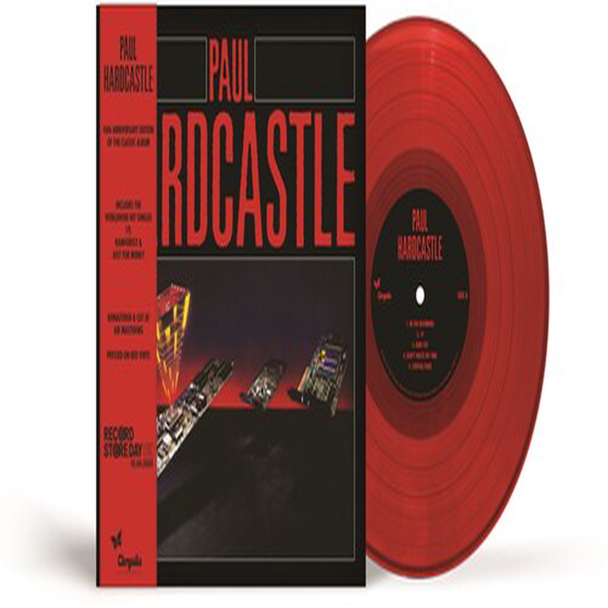 DAMAGED Paul Hardcastle - Paul Hardcastle (40th Anniversary Edition) Red Vinyl