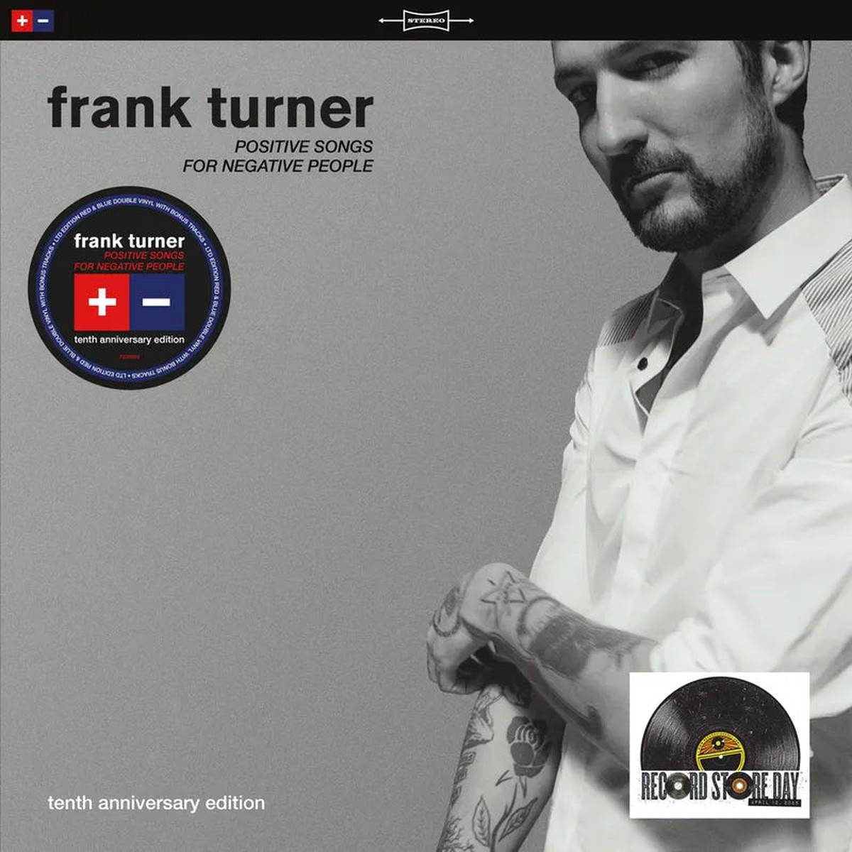 Frank Turner - Positive Songs For Negative People 2-lp Red Blue Vinyl