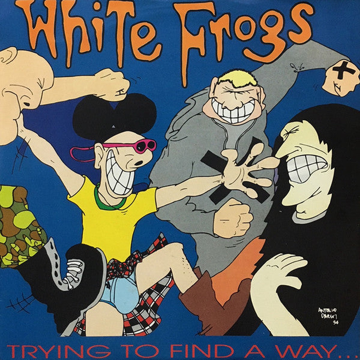 White Frogs - Trying To Find A Way (7 EP) - USED