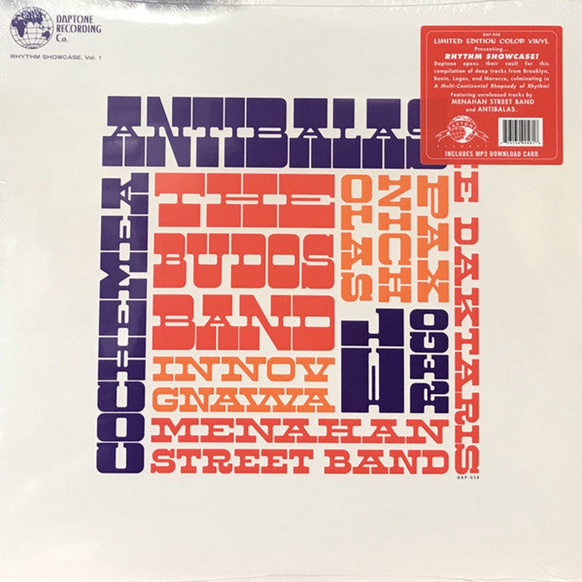 Various - Rhythm Showcase Vol 1 (LP Album Comp Ltd Col) - NEW