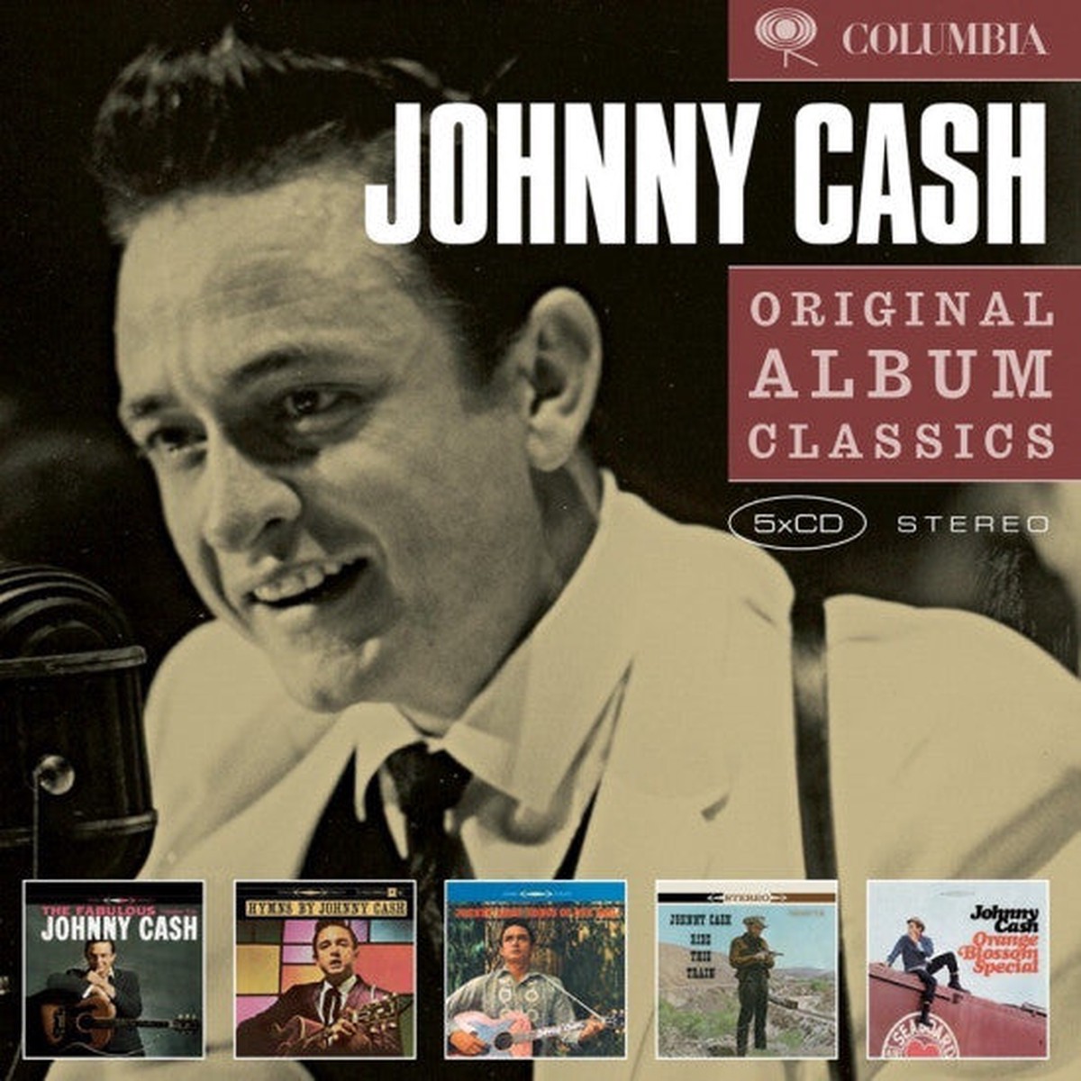 Johnny Cash - Original Album Classics (Box Comp 5xCD Album RE) - NEW