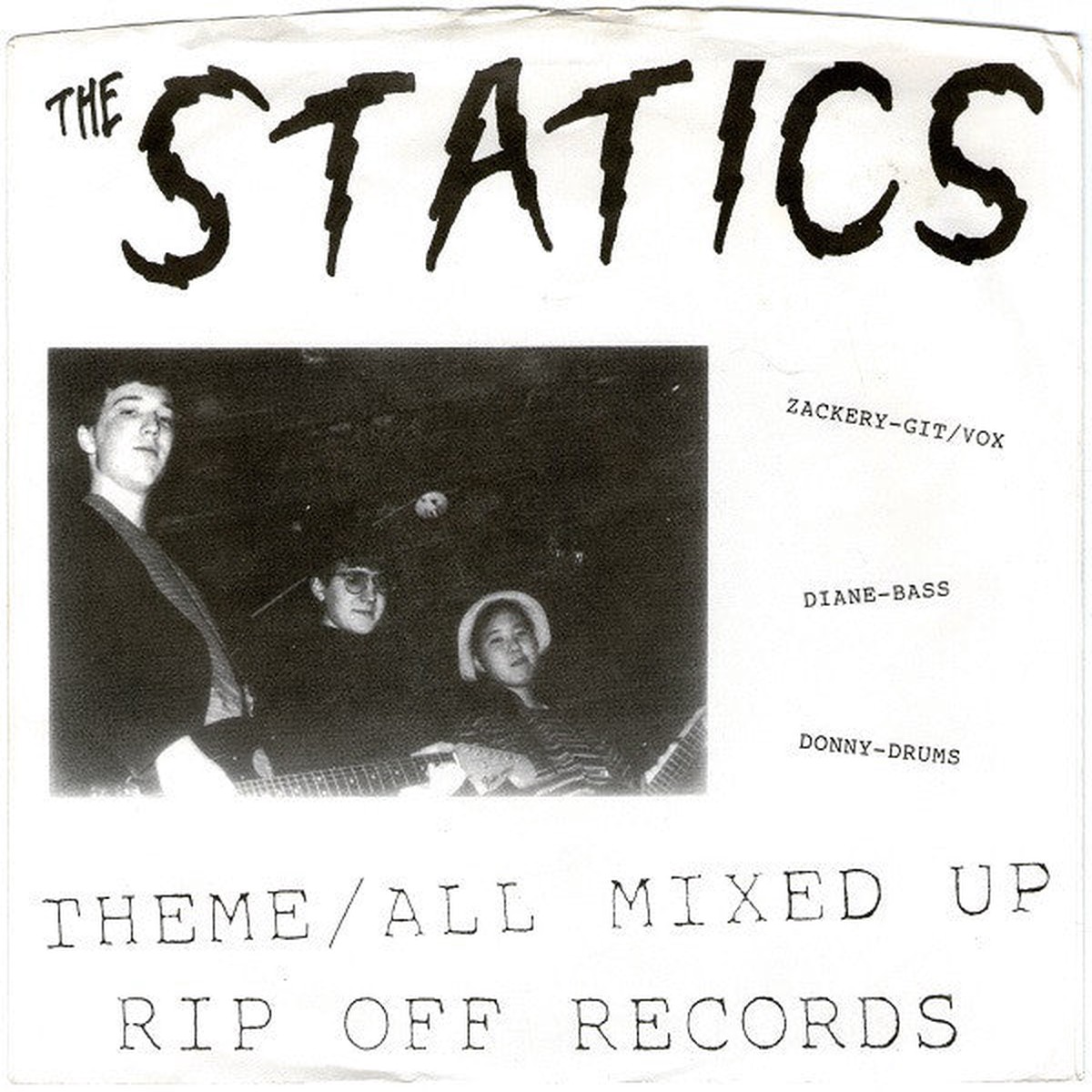 The Statics - Theme All Mixed Up (7 SSided) - USED