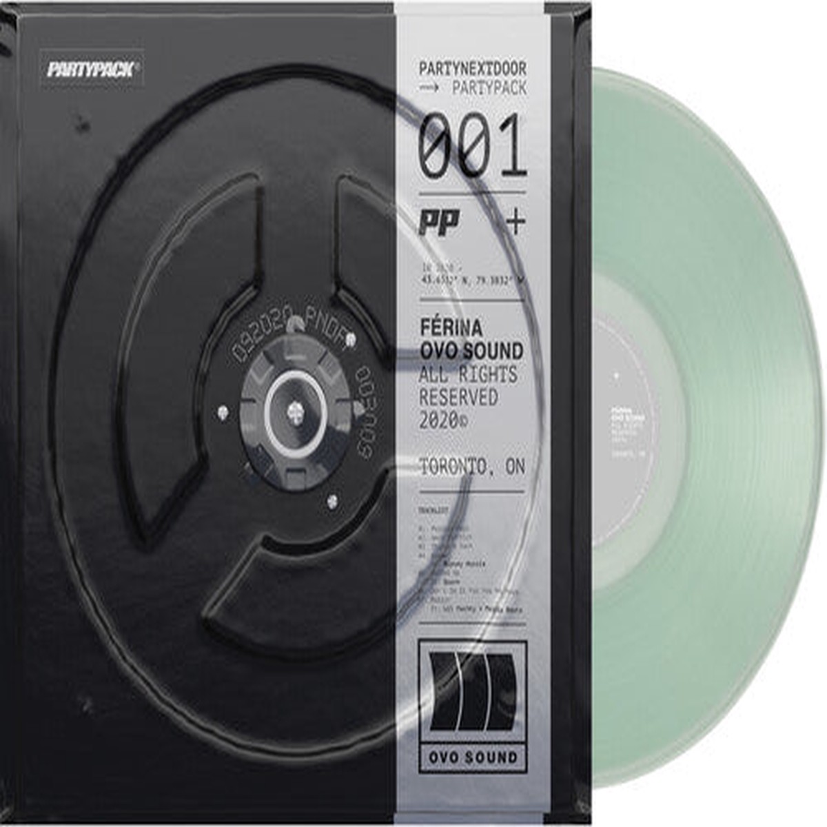 Partynextdoor - PARTYPACK Coke Bottle Clear Vinyl 12