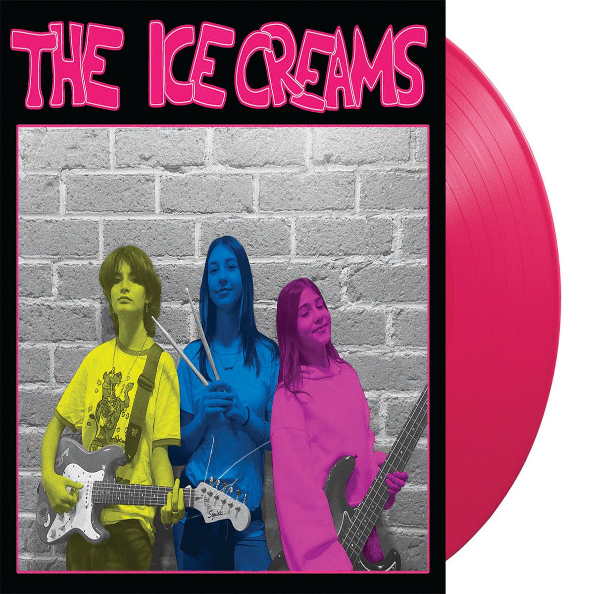 ICE CREAMS - ICE CREAMS (7 Single PINK VINYL) - NEW