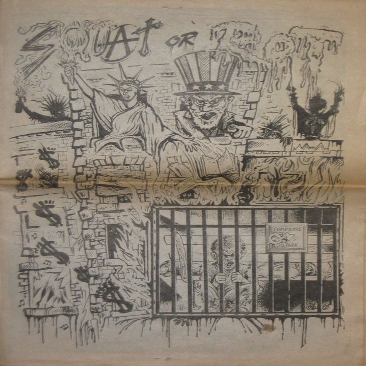 Various - Squat Or Rot (7 EP Comp) - USED