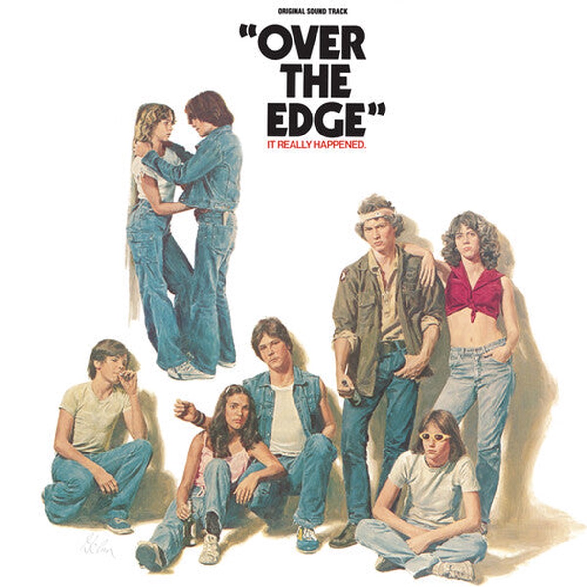Various - Over The Edge (Music From The Original Motion Picture Soundtrack) Blue Vinyl