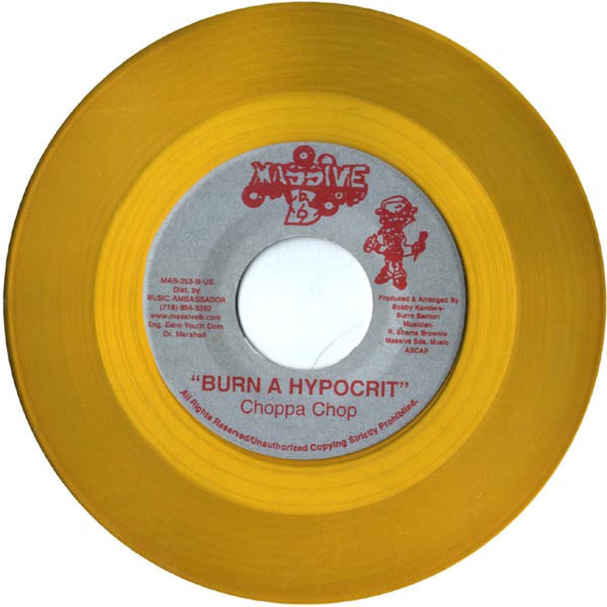 Burro Banton Choppa Chop - Ya Dun No (Remix) Burn A Hypocrit (7 Yel) - USED