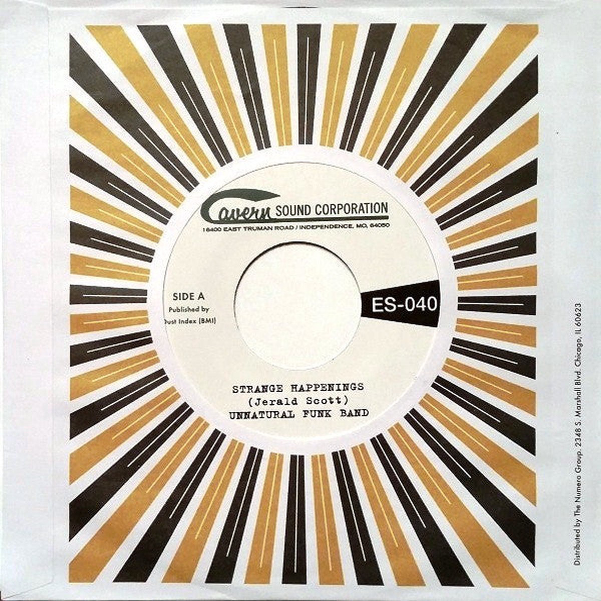 Unnatural Funk Band - Strange Happenings Living In The Past (7 Single) - NEW