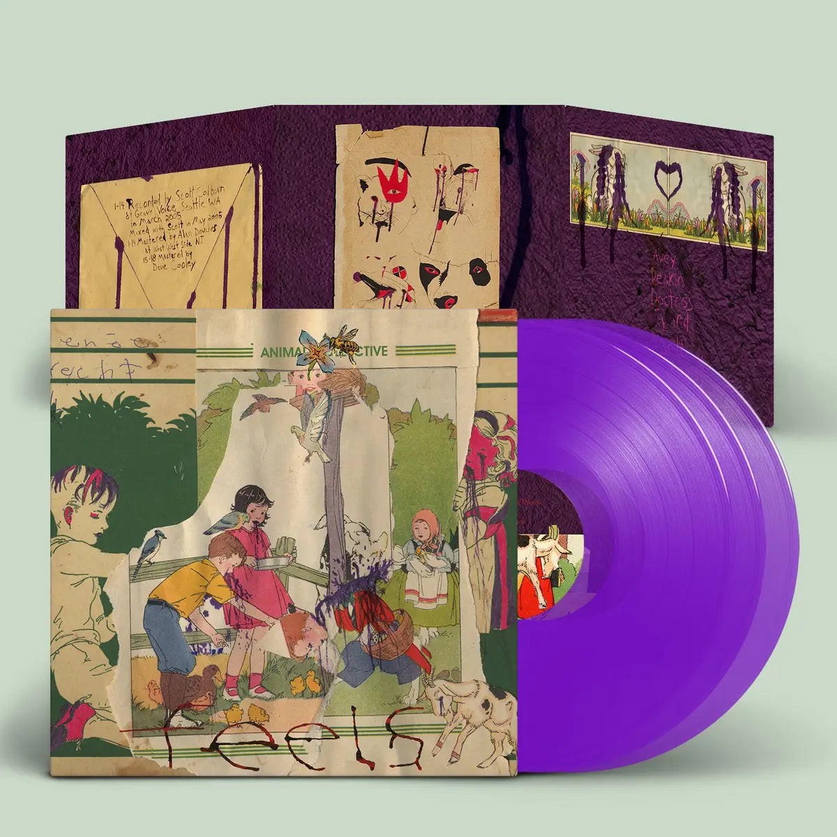 Animal Collective - Feels Translucent Grape Vinyl