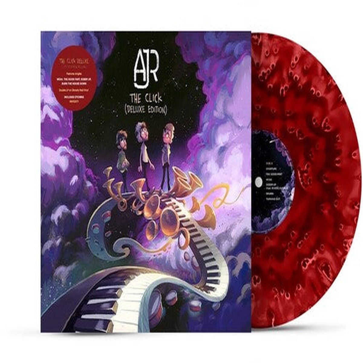 AJR - The Click Ghostly Red Vinyl