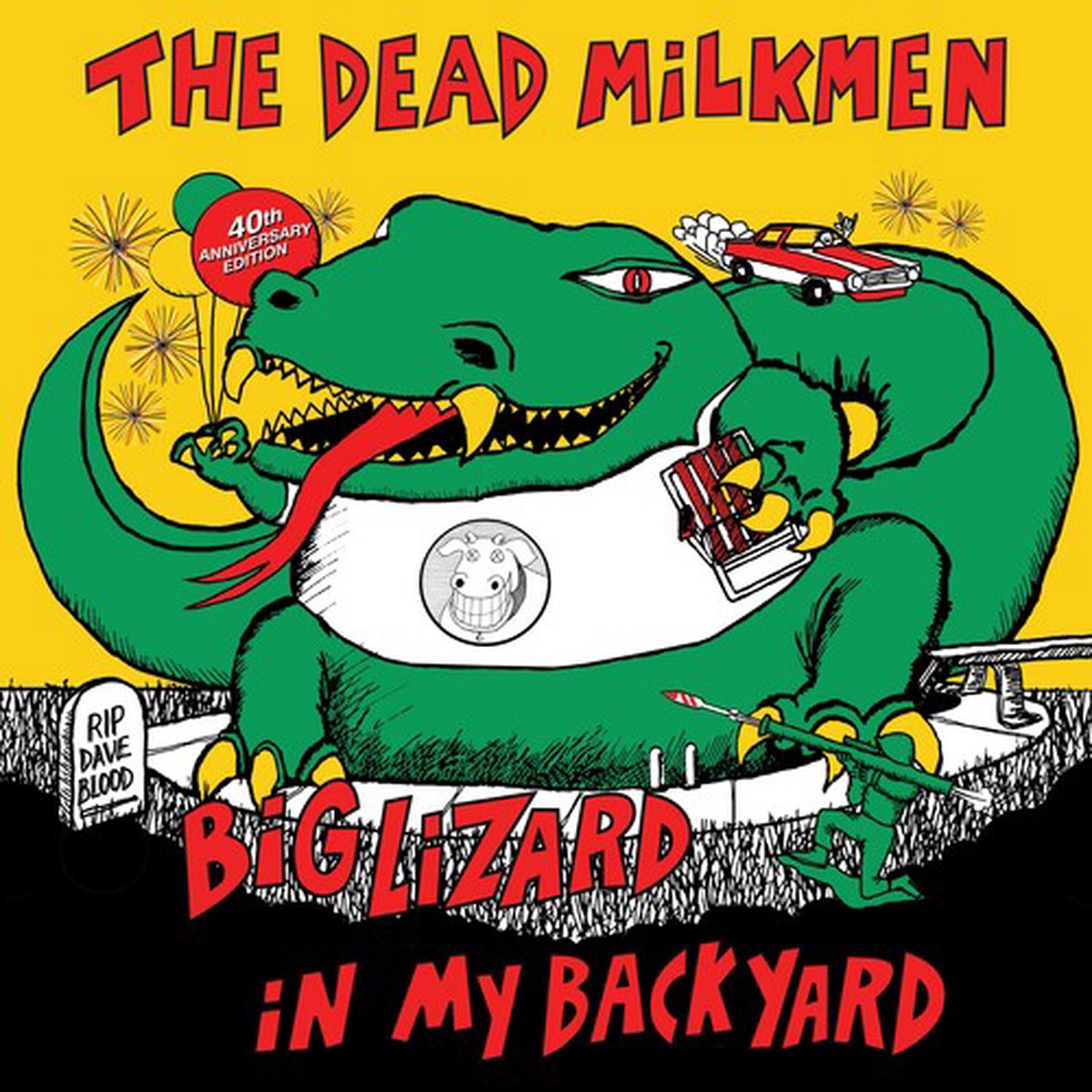 The Dead Milkmen - Big Lizard in My Backyard (40th Anniversary) 2-lp Green Vinyl