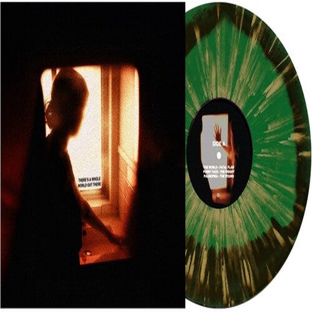 Arms Length - Theres A Whole World Out There Evergreen Black Gold Splatter Vinyl