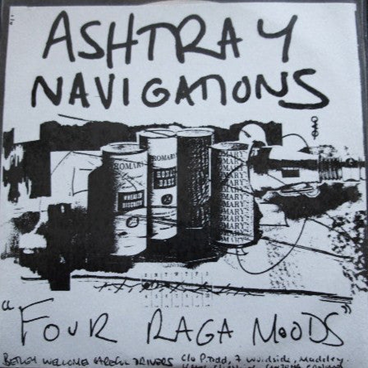 Ashtray Navigations - Four Raga Moods (CD Album) - USED