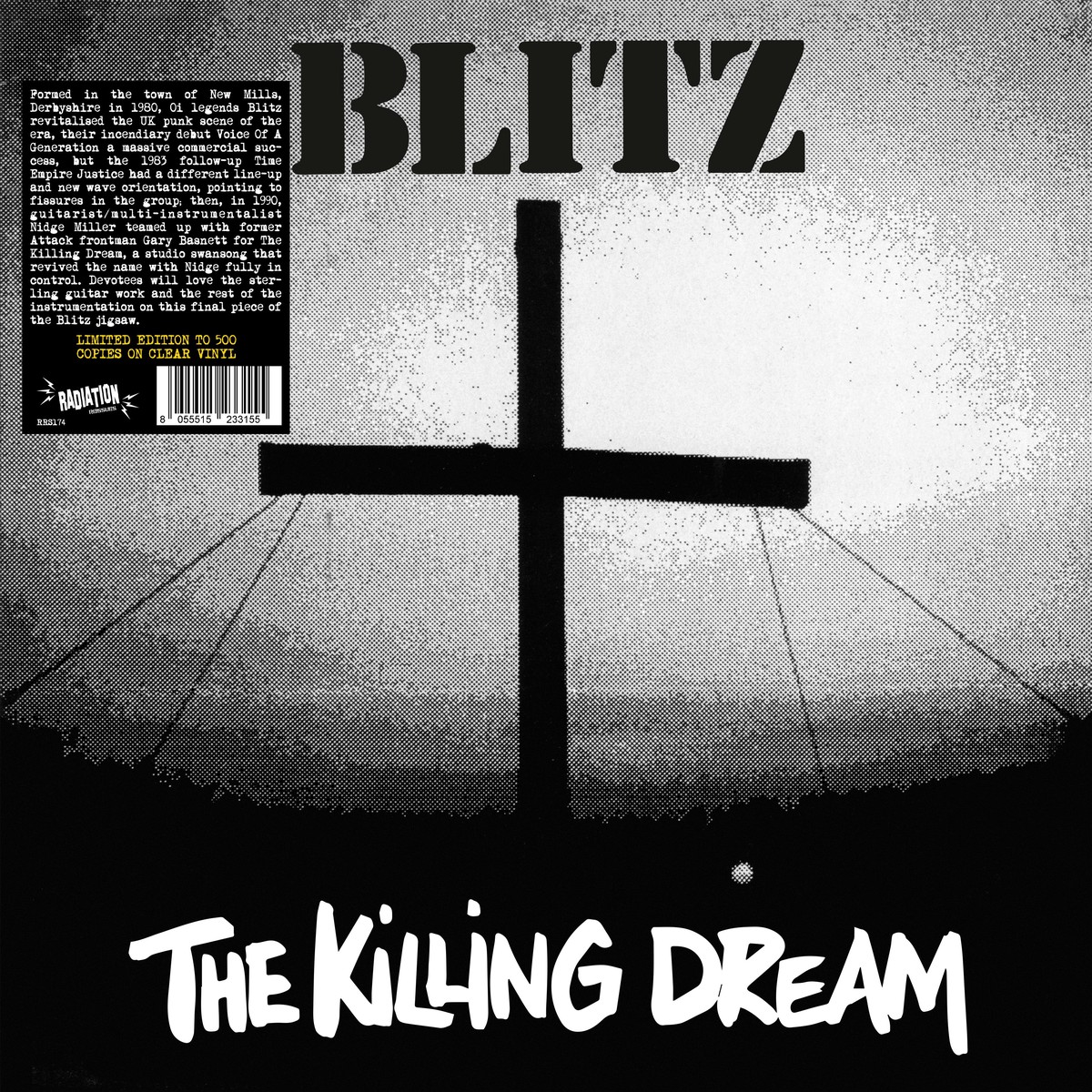 BLITZ - THE KILLING DREAM (LP ALBUM CLEAR LTD RSD2023 RE) - NEW