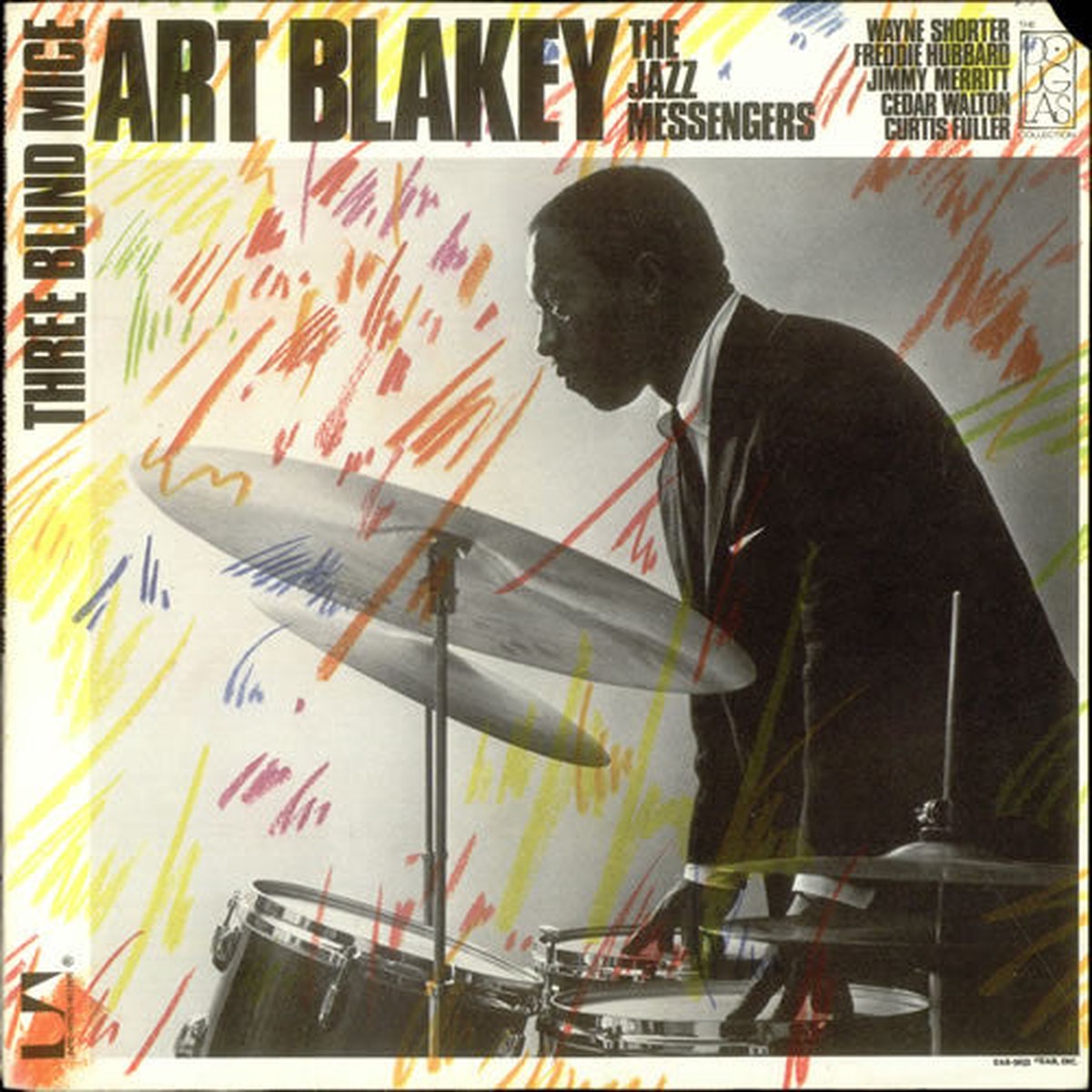 Art Blakey The Jazz Messengers - Three Blind Mice (LP Album RE) - USED