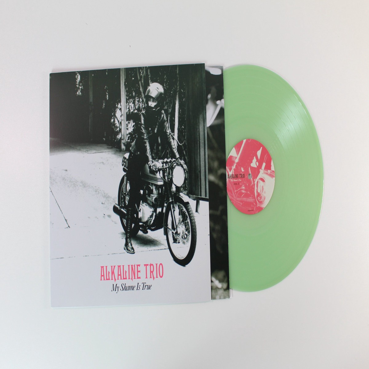 Alkaline Trio - My Shame Is True on Epitaph Ltd Coke Bottle Clear Reissue