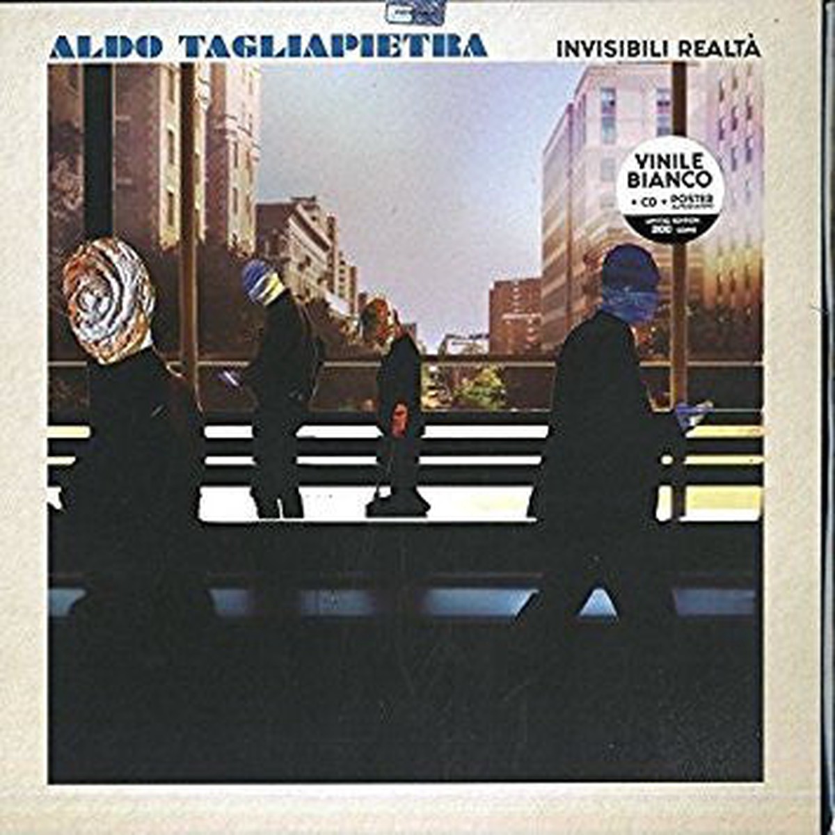 Aldo Tagliapietra - Invisibili Realt (LP Album Ltd Num Whi CD Album) - NEW