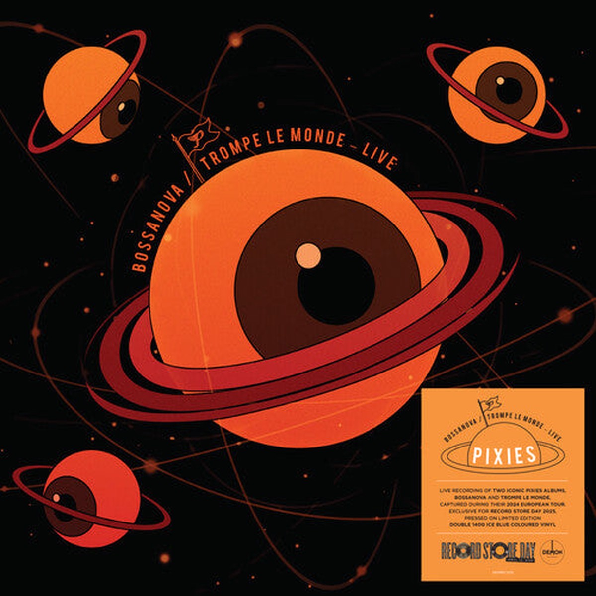 Pixies - Bossanova Trompe Le Monde Live 2-lp Blue Vinyl