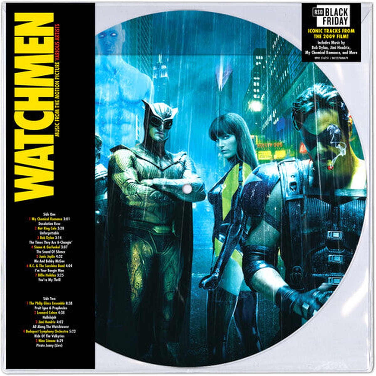 DAMAGED Various Artists - Watchmen (Music From The Motion Picture) Picture Disc