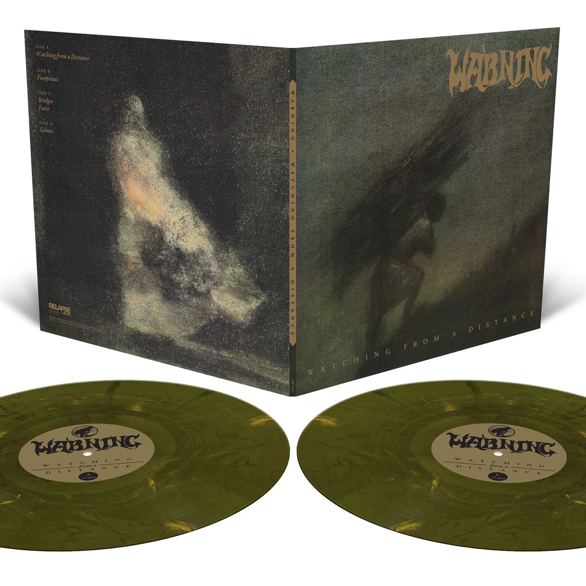 Warning - Watching From A Distance Labradorite Marble Vinyl