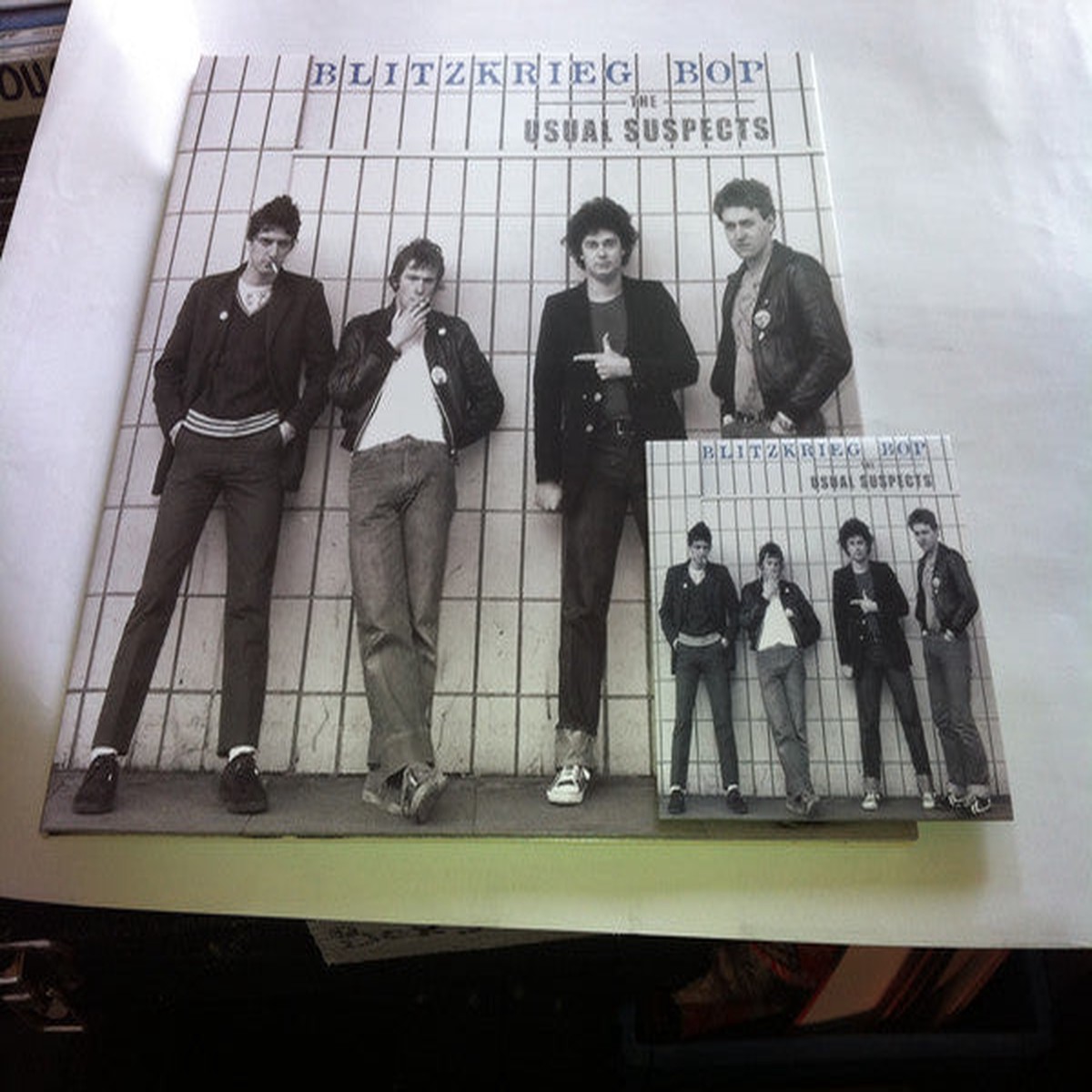 Blitzkrieg Bop - The Usual Suspects (LP Album Ltd RM plu) - NEW