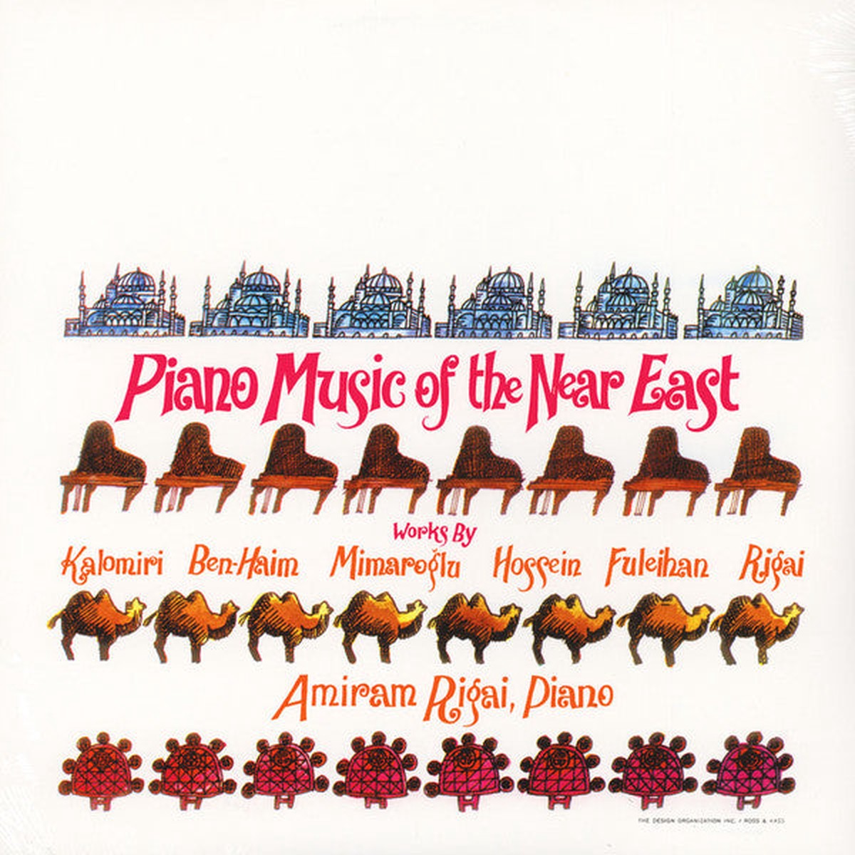 Various - Piano Music Of The Near East (LP Comp Ltd Num RE Unofficial 180) - NEW