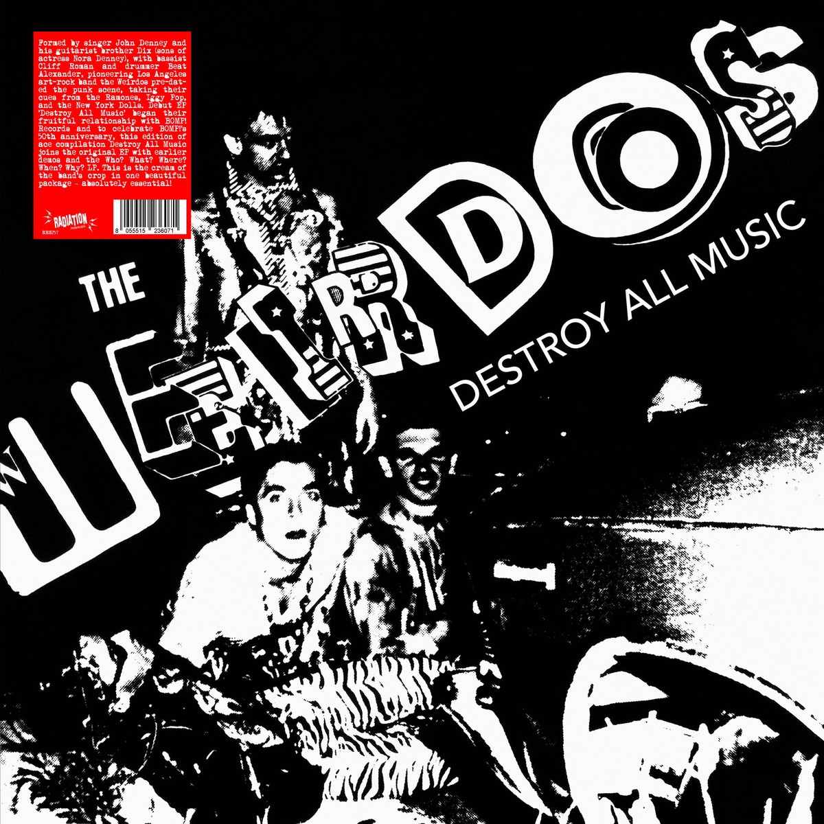 WEIRDOS DESTROY ALL MUSIC (LP Album RE) - NEW