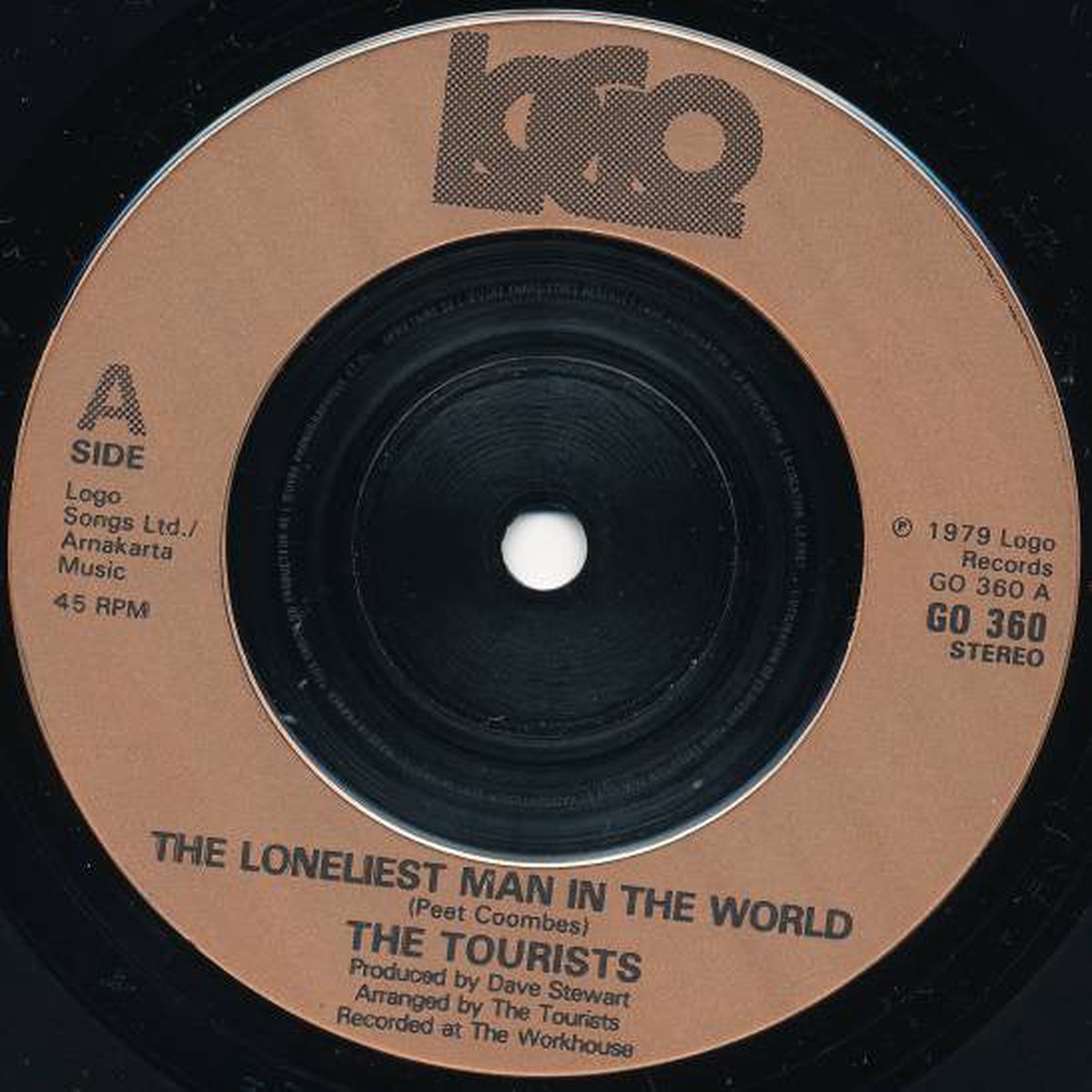 The Tourists - The Loneliest Man In The World (7 Single Inj) - USED