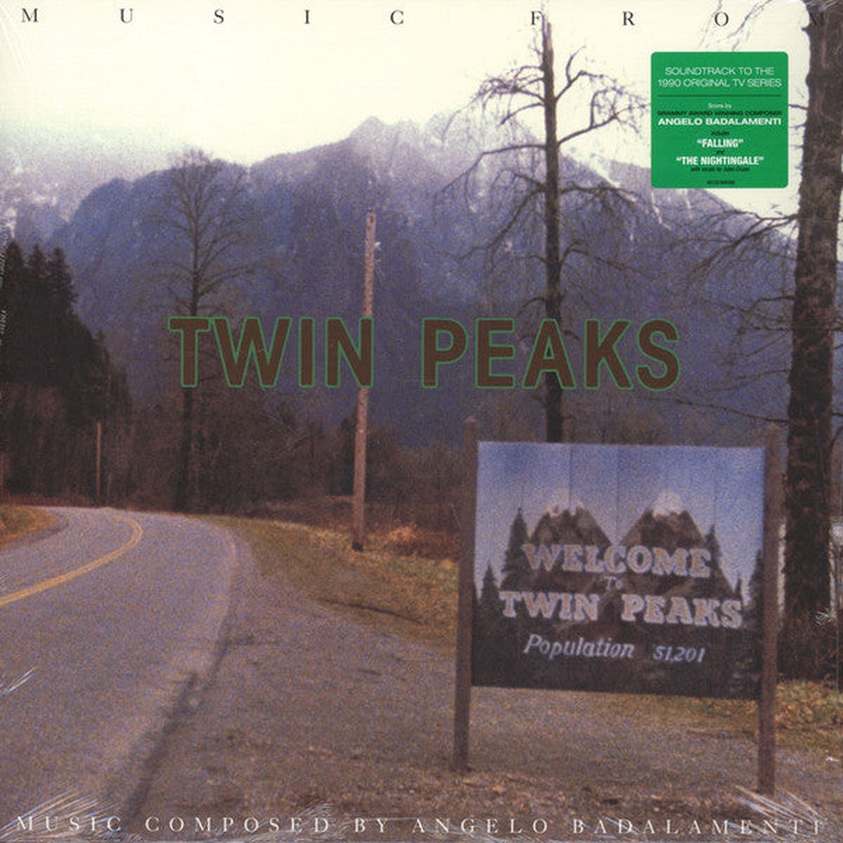 Angelo Badalamenti - Music From Twin Peaks (LP Album RE) - NEW