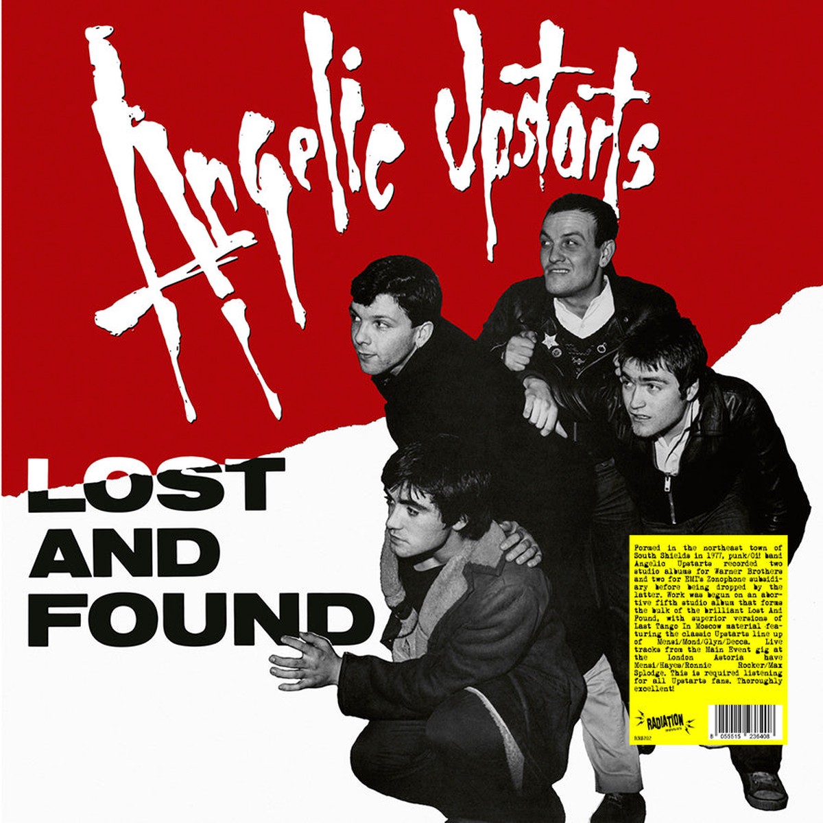 ANGELIC UPSTARTS - LOST FOUND (LP Album RE) - NEW