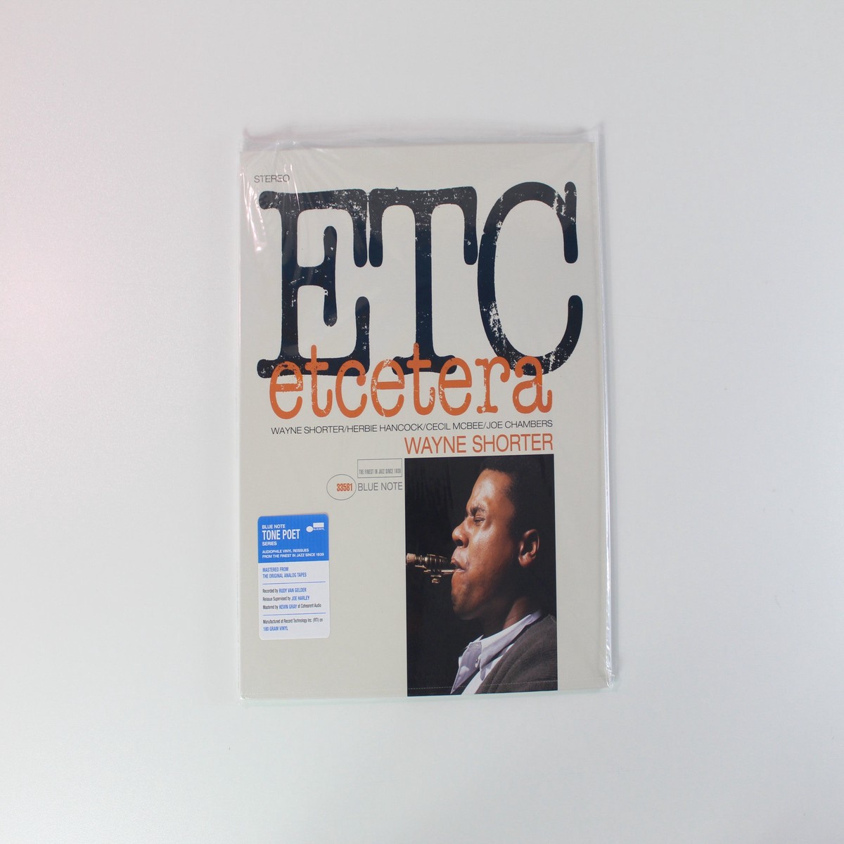 Wayne Shorter - Etcetera Blue Note Tone Poet Series Reissue Sealed
