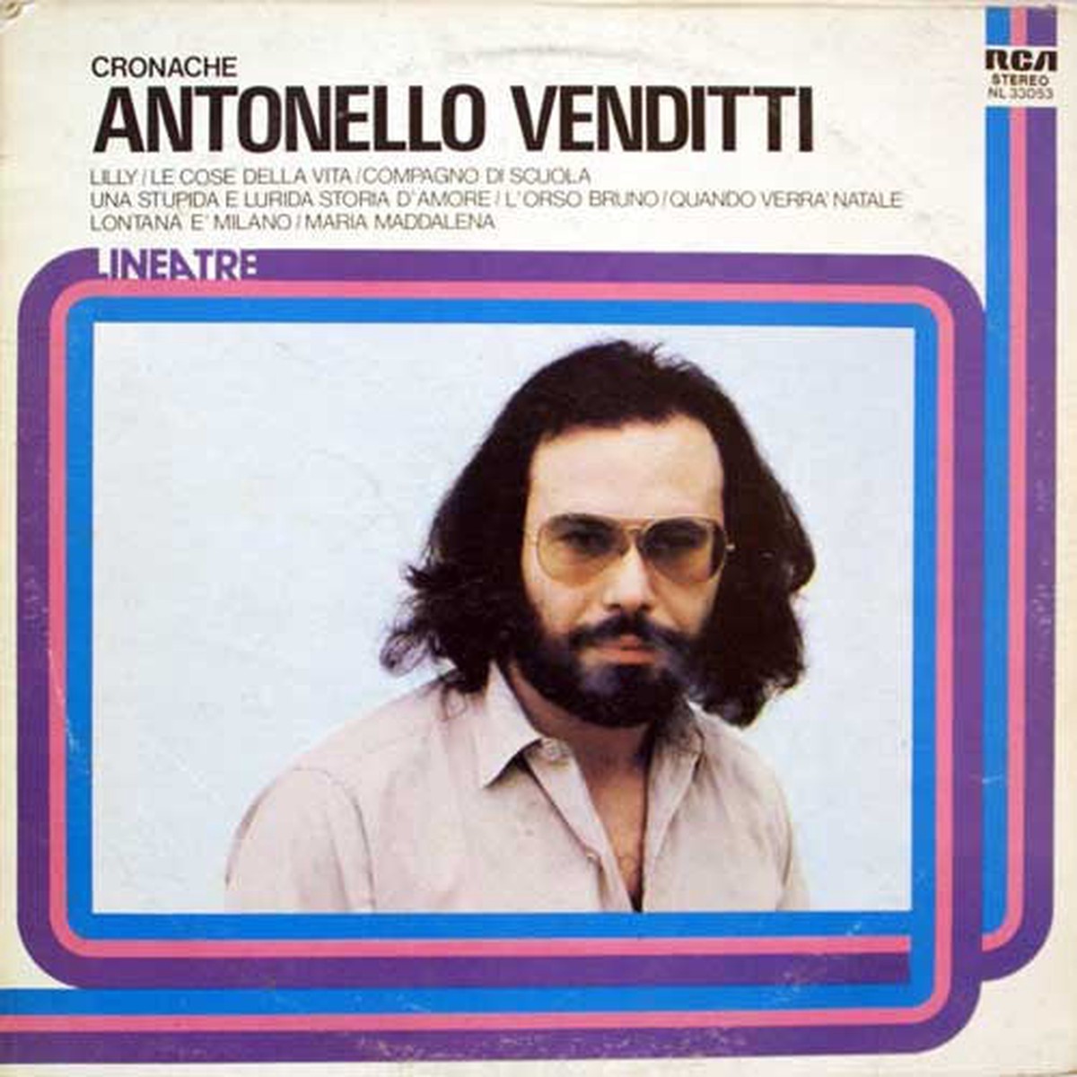 Antonello Venditti - Cronache (LP Comp) - USED