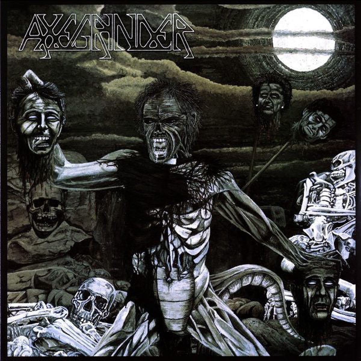 Axegrinder - The Rise Of The Serpent Men (LP Album RE) - NEW
