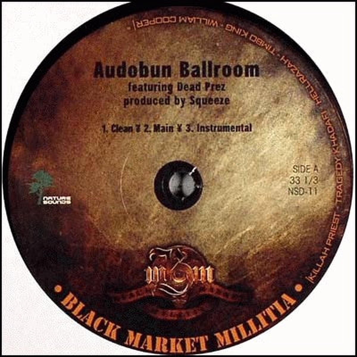 Black Market Militia - Audobun Ballroom Thug Nation Hood Lullabye (12) - USED