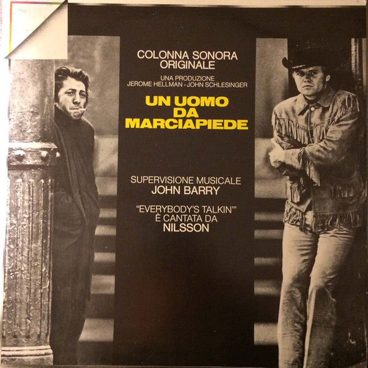 Various - Un Uomo da Marciapiede (Colonna Sonora Originale) (LP Comp RE) - USED