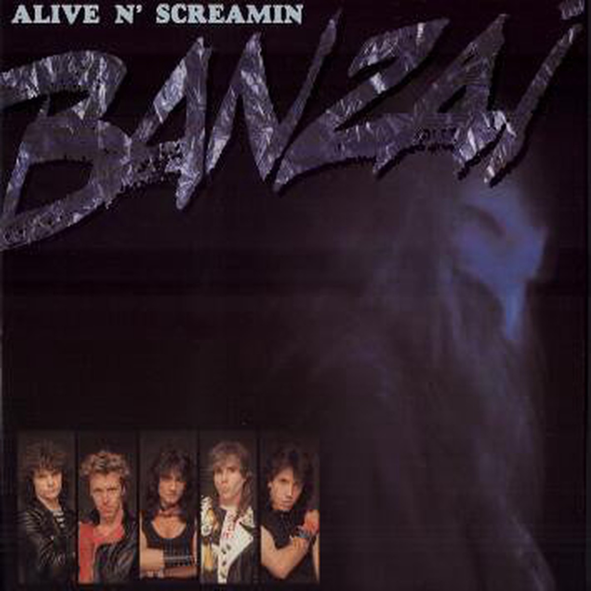 Banzai (3) - Alive N Screamin (LP Album) - USED