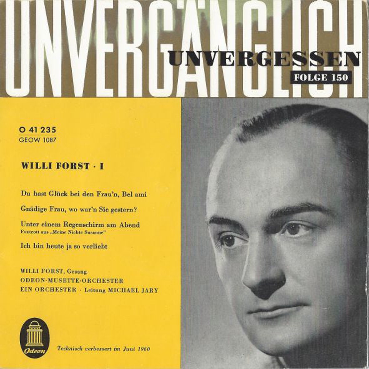 Willi Forst - Willi Forst - I (7 EP) - USED