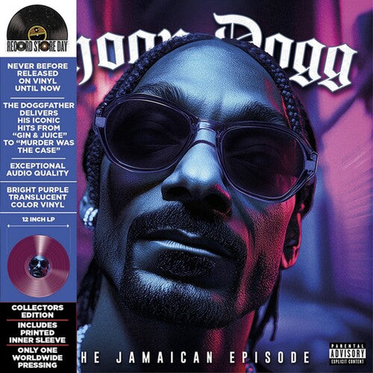 Snoop Dogg - The Jamaican Episode Purple Vinyl