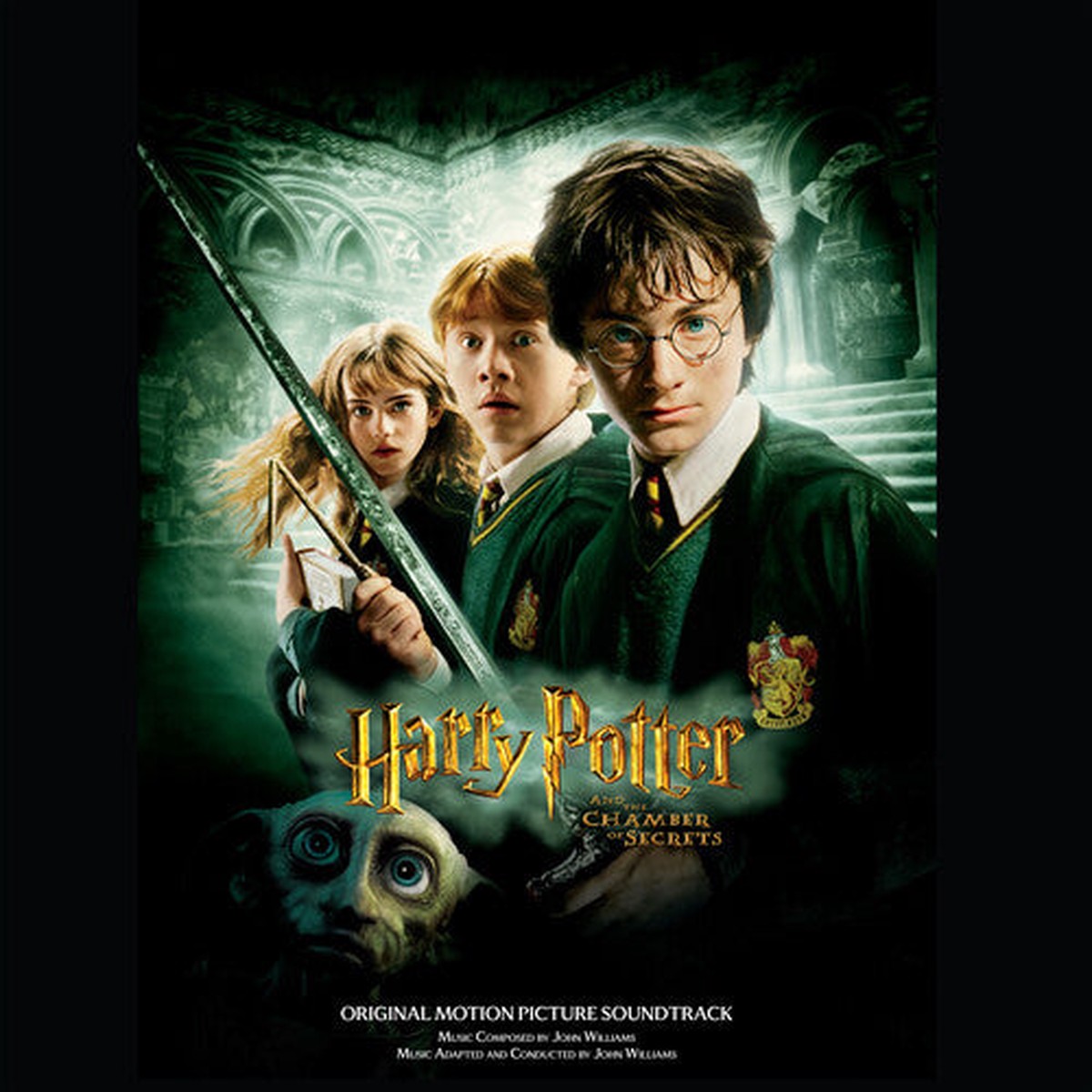 DAMAGED John Williams - Harry Potter And The Chamber Of Secrets (Original Motion Picture Soundtrack) 2-lp Clear Vinyl