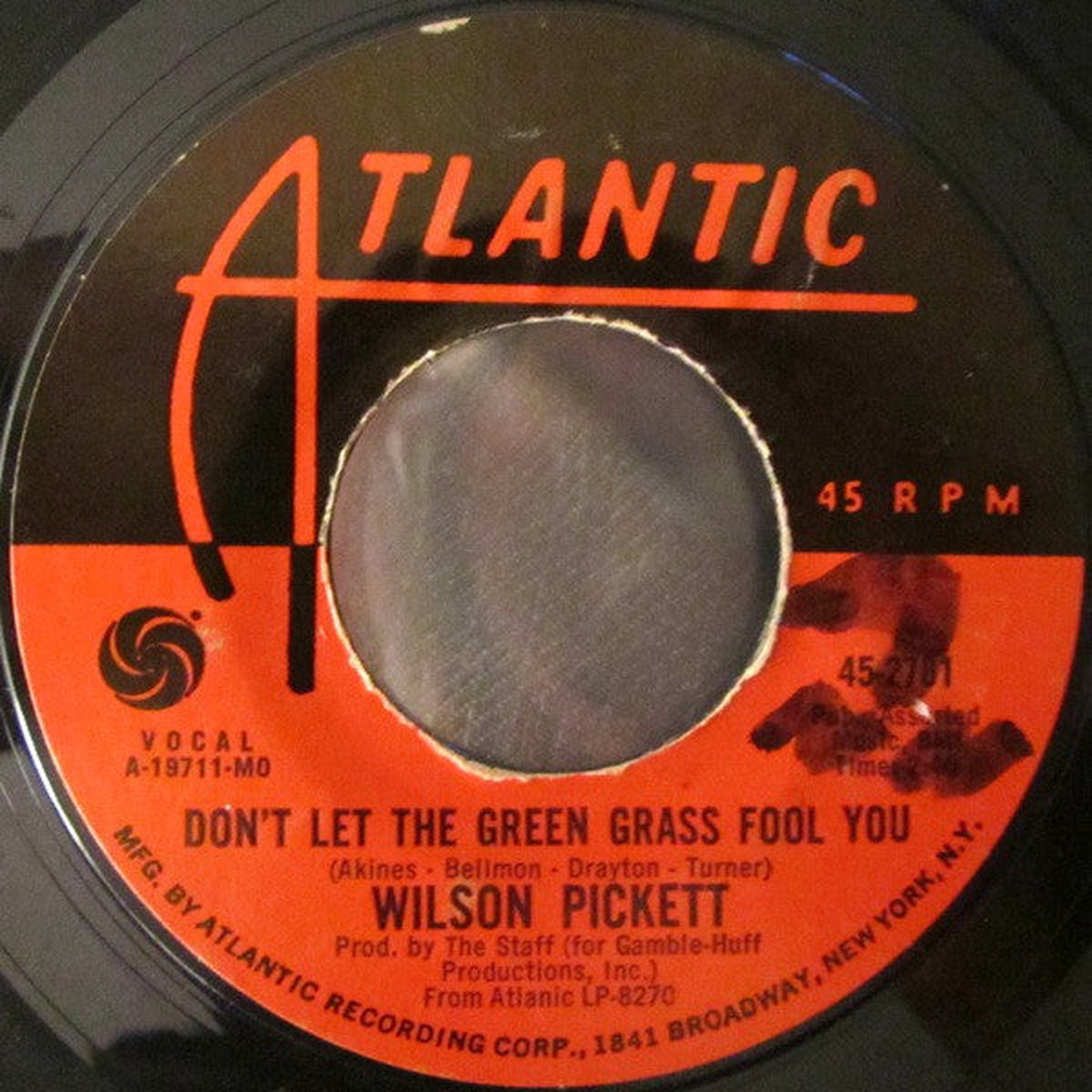 Wilson Pickett - Dont Let The Green Grass Fool You Aint No Doubt About It (7 Mon) - USED
