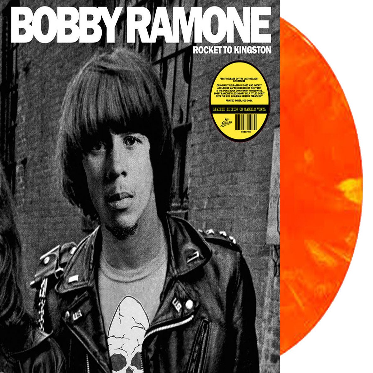 BOBBY RAMONE - Rocket To Kingston (LP Album RE MARBLE VINYL) - NEW