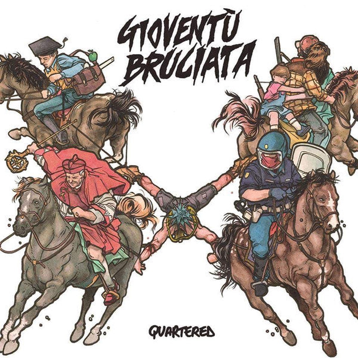 Giovent Bruciata - Quartered (7 Blu) - NEW