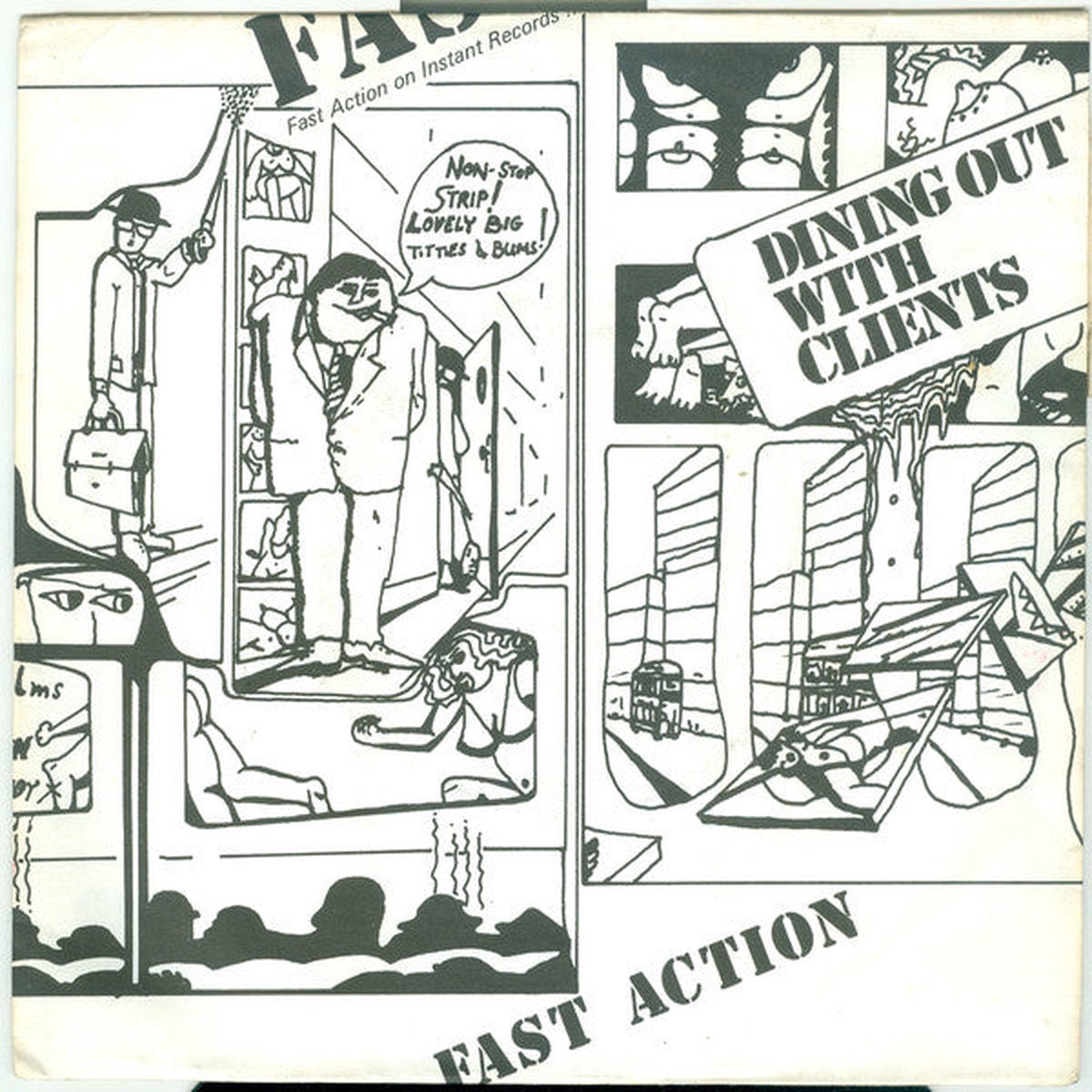 Fast Action - United Dining Out With Clients (7 Single) - NEW