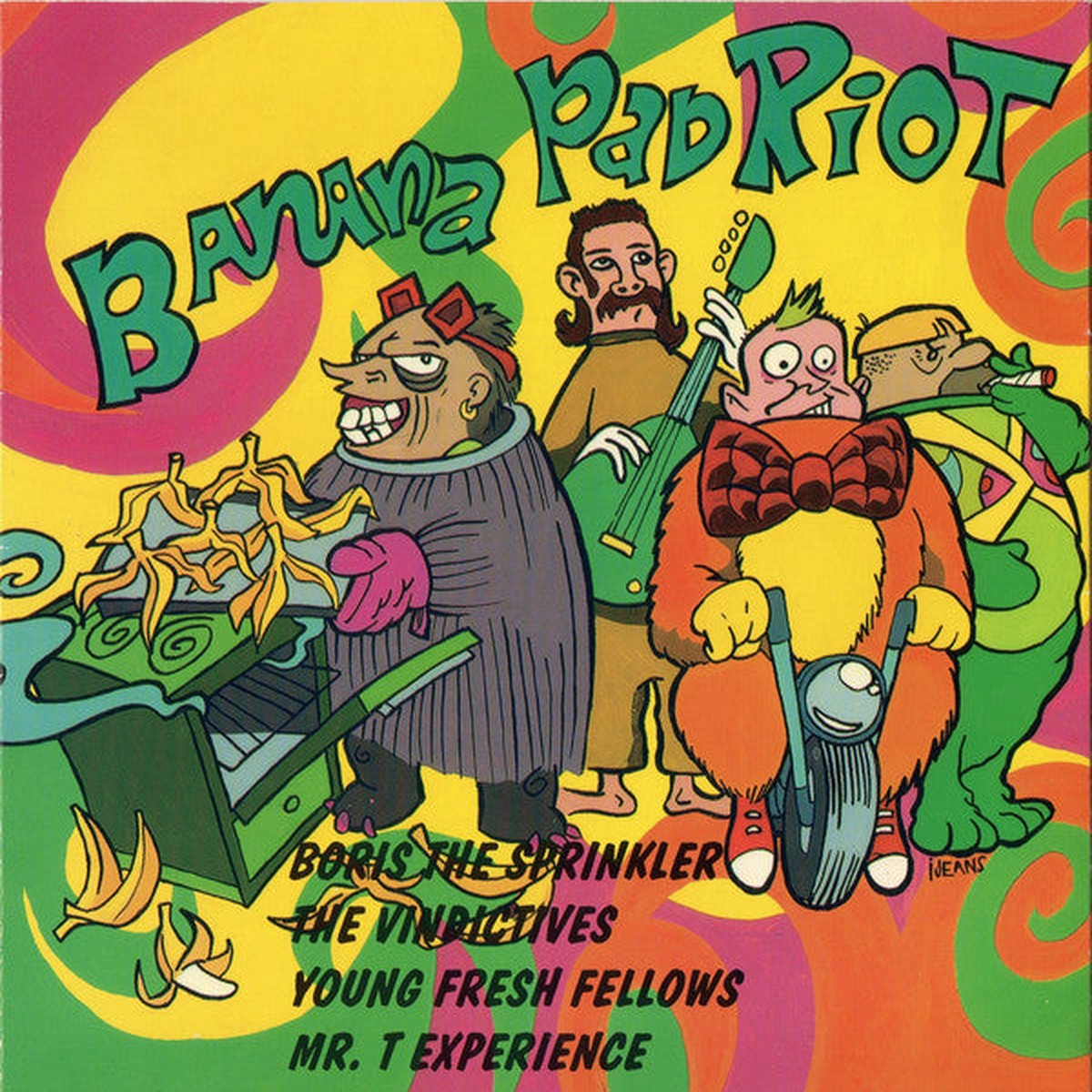 Various - Banana Pad Riot (7 Comp Ban) - USED