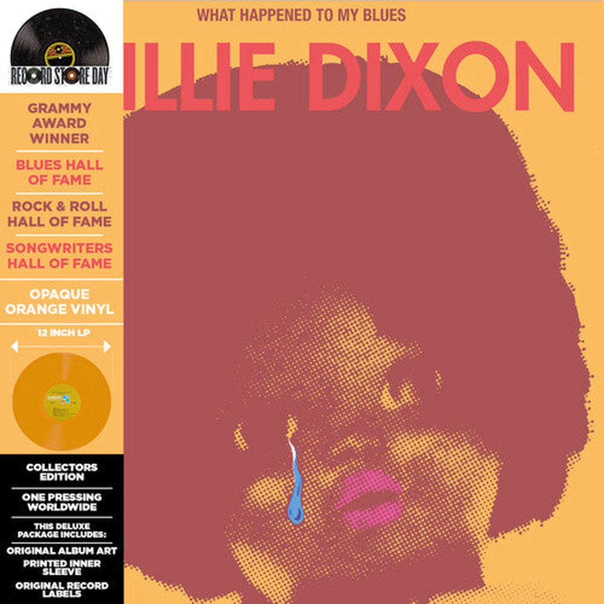 Willie Dixon - What Happened to My Blues Orange Vinyl