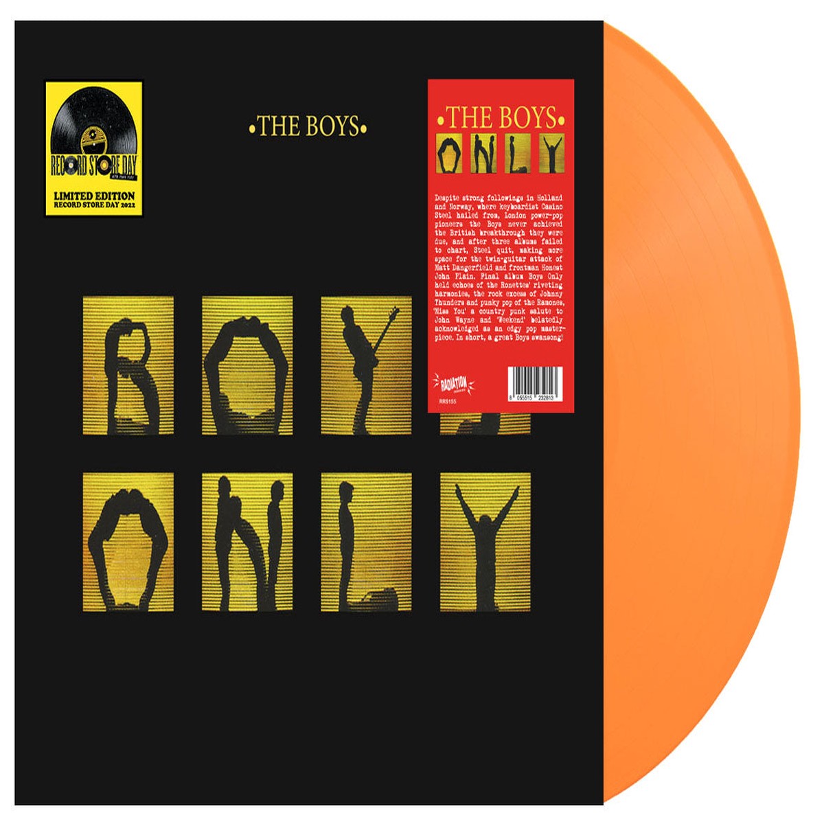 BOYS - BOYS ONLY (LP ALBUM ORANGE LTD RSD2022 RE) - NEW