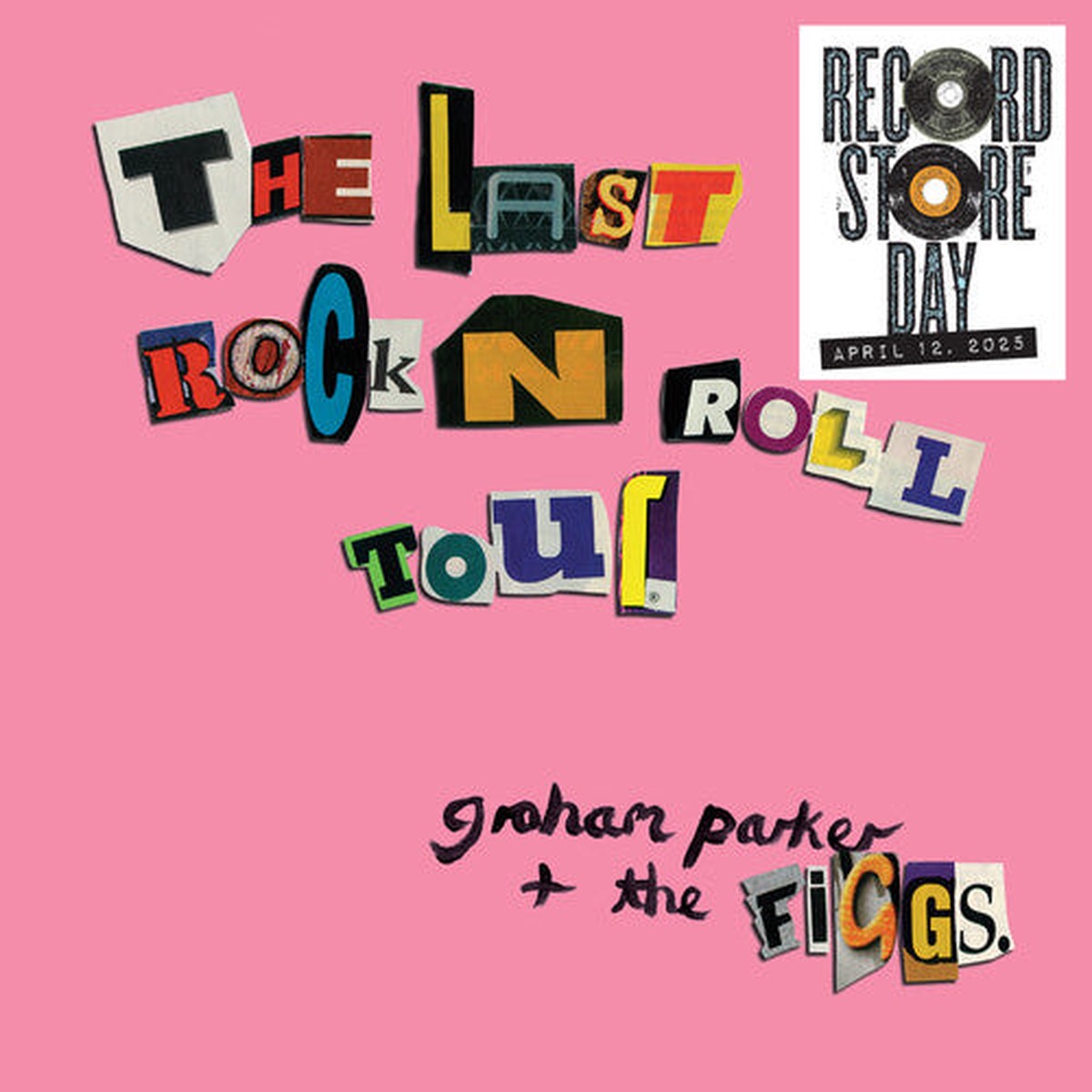 Graham Parker - The Last Rock N Roll Tour 2-lp Pink Vinyl