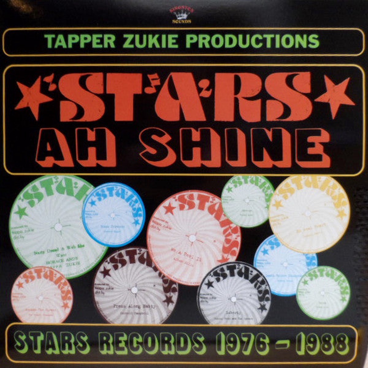 Various - Tapper Zukie Productions - Stars Ah Shine - Stars Records 1976-1988 (LP Comp) - NEW