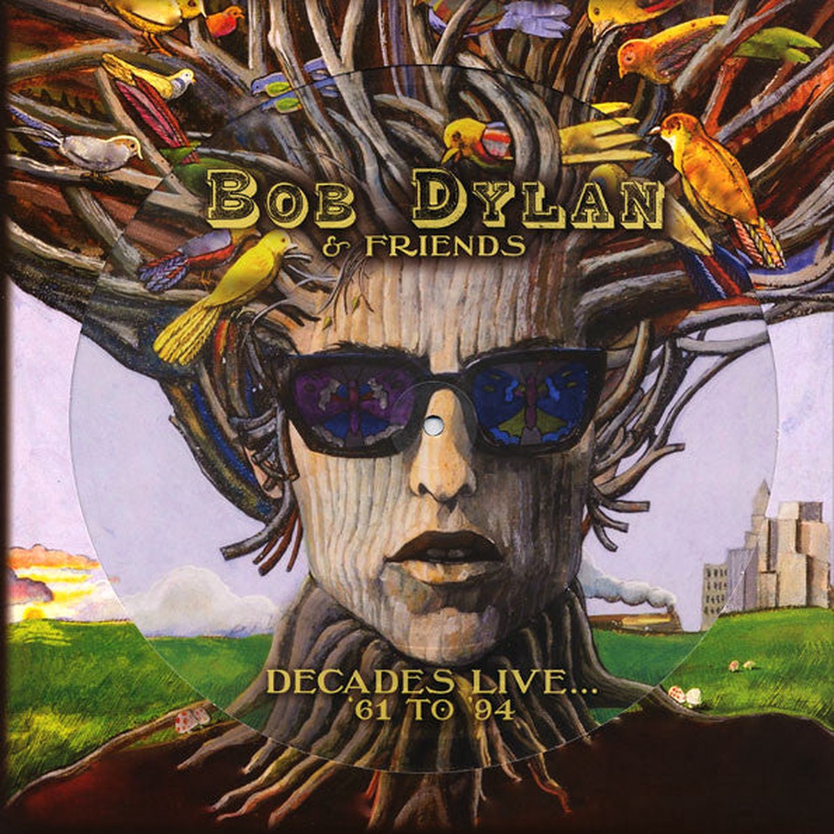 Bob Dylan Friends - Decades Live 61-94 (LP Ltd Pic Unofficial) - NEW